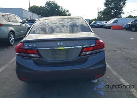 2014 Honda Civic Lx из США, поврежденный, VIN 19XFB2F53EE244176